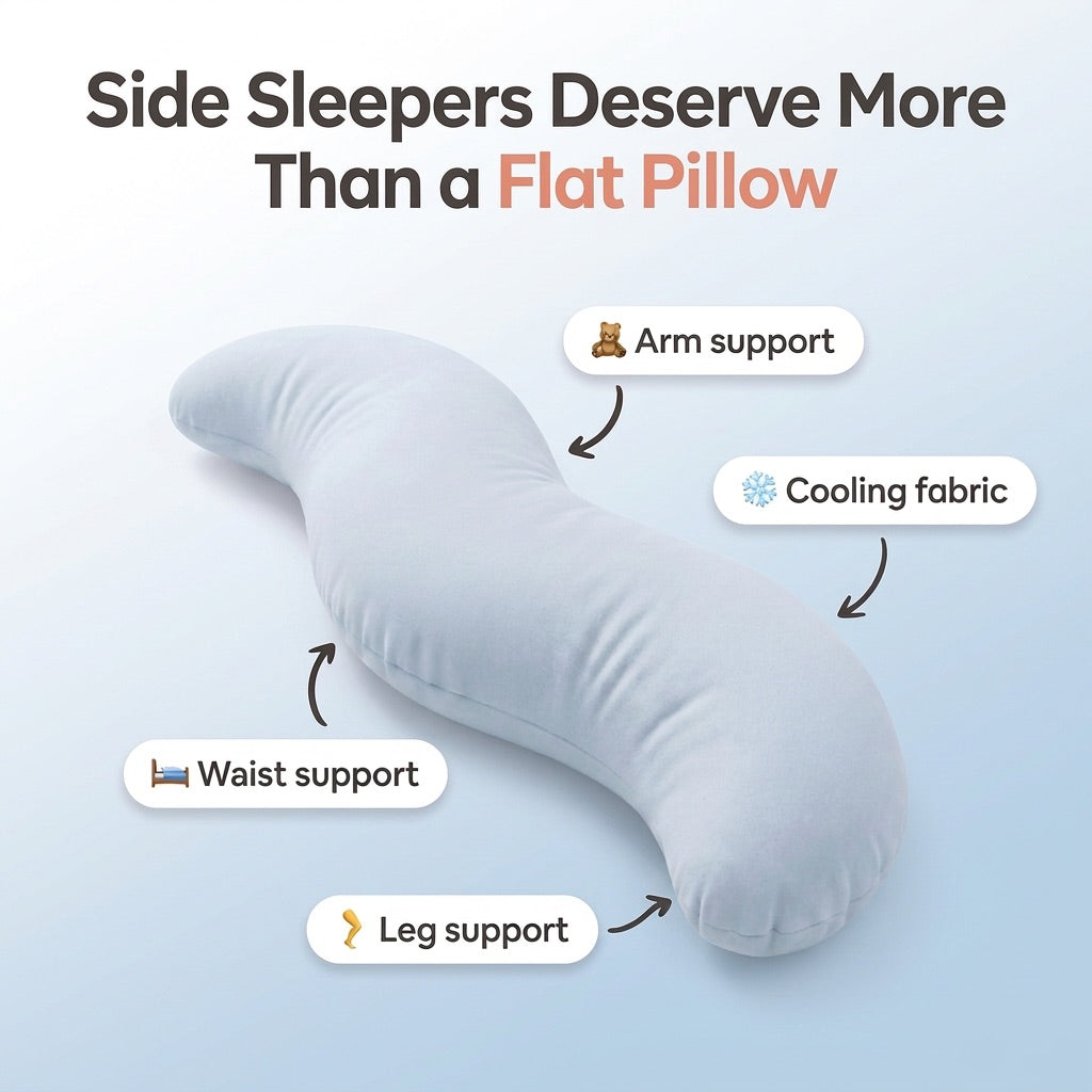 Phenika™ Ergonomic Body Pillow