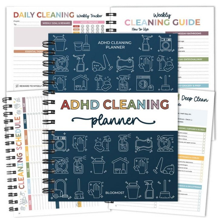 Phenika™ - ADHD Cleaning Planner 2026