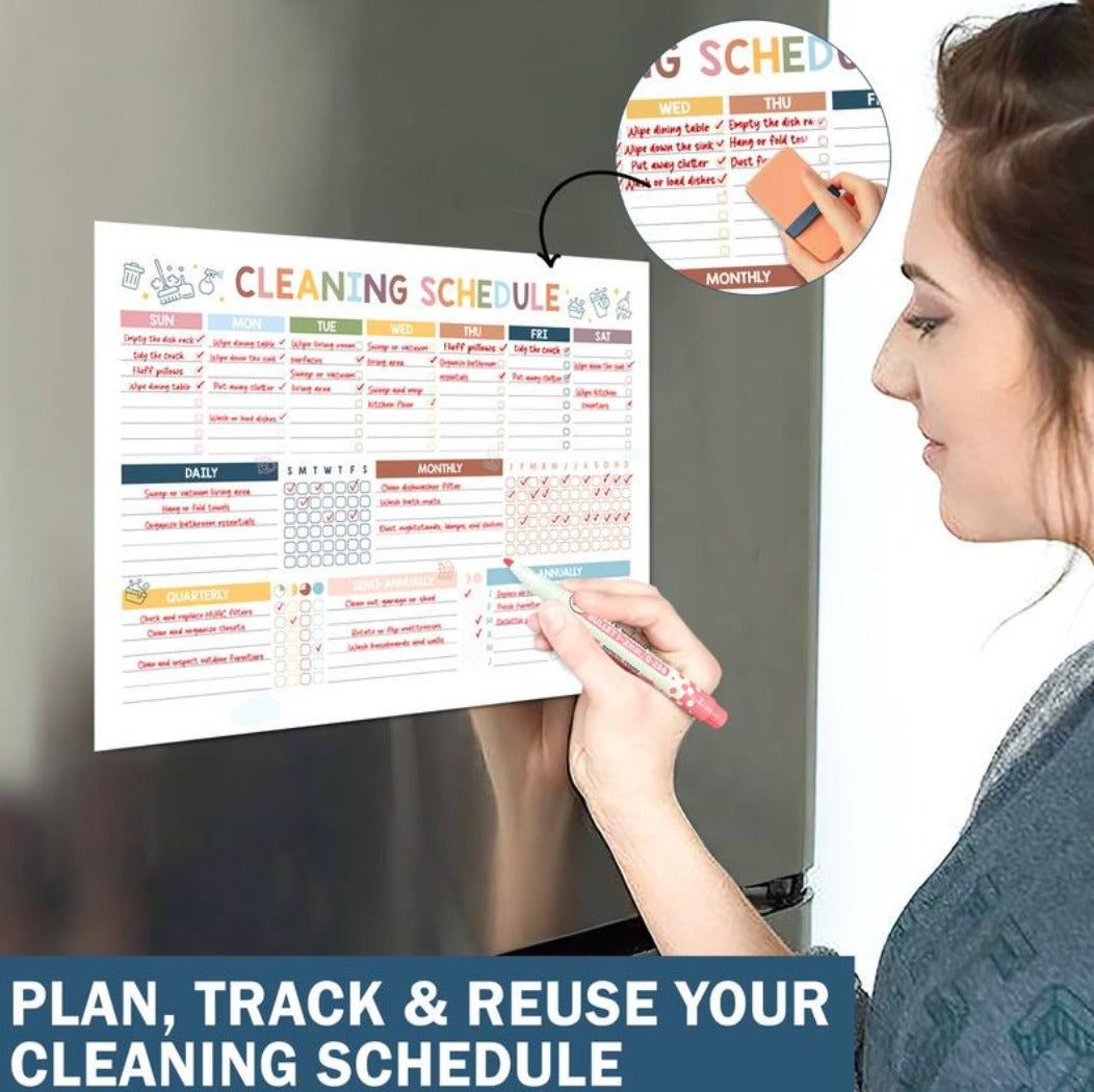 Phenika™ - ADHD Cleaning Planner 2026