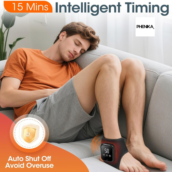 Phenika™ Heel Pad with Heat & Vibration