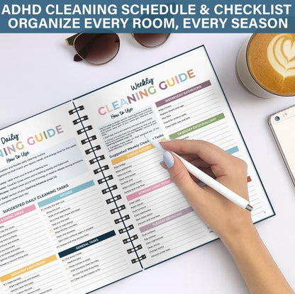 Phenika™ - ADHD Cleaning Planner 2026