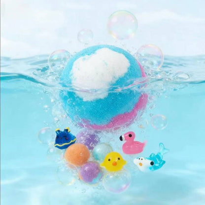 Phenika™ Kids Bath Bombs with Hidden Surprise Toys – 12 Pack Fun Set