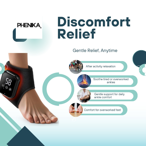 Phenika™ Heel Pad with Heat & Vibration
