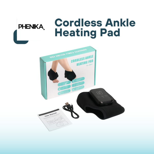 Phenika™ Heel Pad with Heat & Vibration