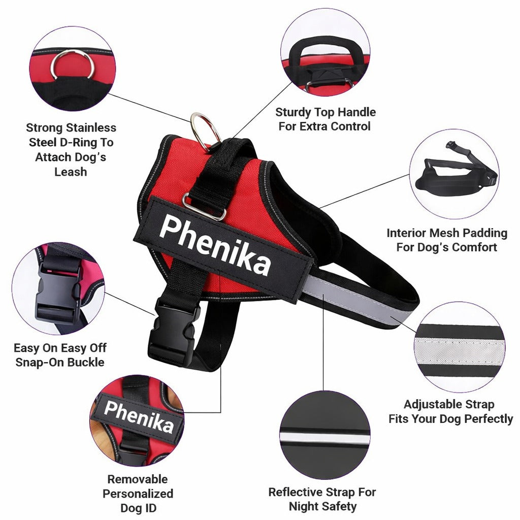 Phenika™ Personalized Premium Dog Harness